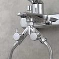 thumbnail image 3 of Brass Diverter Valve Shower Shut-off Valve 2-way Y Splitter 1/2 Inch For Shower Hose And Shower Head Chrome, 3 of 4