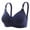 Dark Blue, variant on XFLWAM Push Up Bra for Women No Underwire Uplift Sculpting T-Shirt Bra Full Coverage Bra Hide Back Fat Smoothing Everyday Bra