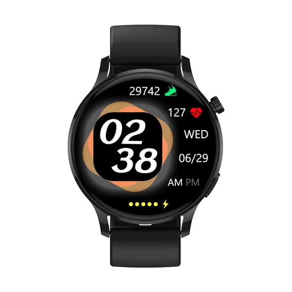 Hwkond Smart Watch for Android, Watch3 Pro Women's Smart Watch Women's Watch Metal Case Wireless Charging Alipay NFC Bluetooth Calling(Black)