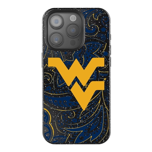 Keyscaper West Virginia Mountaineers Paisley Bling iPhone Case