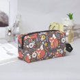 thumbnail image 7 of Honeii Foxes Print Multi-Purpose Storage Bag,Hanging Dopp Kit,Small Toiletry Bag for Traveling for Toiletries, Makeup, and Small Essentials, 7 of 7