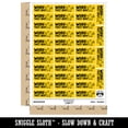 thumbnail image 2 of Work to Tweet About Bird Teacher Student School Sticker Set - Yellow - Gloss Finish - 1.5" Small, 2 of 7