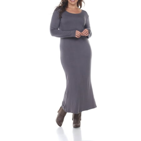 White Mark Women's Plus Size Ria Dress