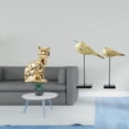 thumbnail image 2 of Figura de escritorio,Estatua de gato en estante,escritorio,oficina,decoración del hogar,Estatuas de pájaros,Estatuas de pájaros de madera para decoración del hogar,decoraciones de, 2 of 8