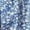 blue, variant on New Spring/Summer Short-Sleeved Square Neck Floral Dress