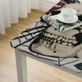 thumbnail image 5 of HAOXIT Halloween Tabletop for Halloween Decorations, Dinner Parties and Movie Nights, Creepy Chic, Table cover 36*36, 5 of 8