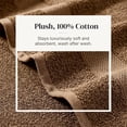 thumbnail image 6 of Modern Threads Pax Jacquard 6-Piece Adult Cotton Bath Towel Set, Gold, 6 of 7
