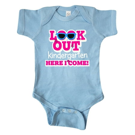 

Inktastic Look out Kindergarten Here I Come Gift Baby Girl Bodysuit