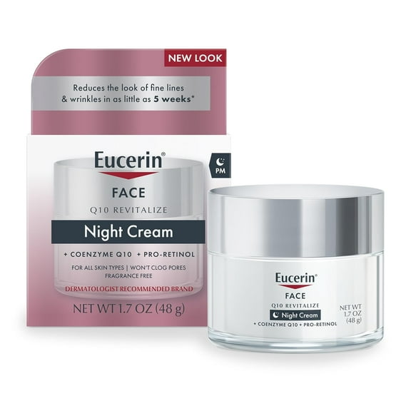 Eucerin Q10 Anti-Wrinkle Pro-Retinol Night Cream - 1.7 oz