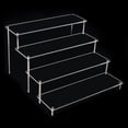 thumbnail image 4 of kusrkot Multi Ladder Acrylic Rack Perfume Makeup Storage Organizer Risers Shelf 4 Ladder, 4 of 8