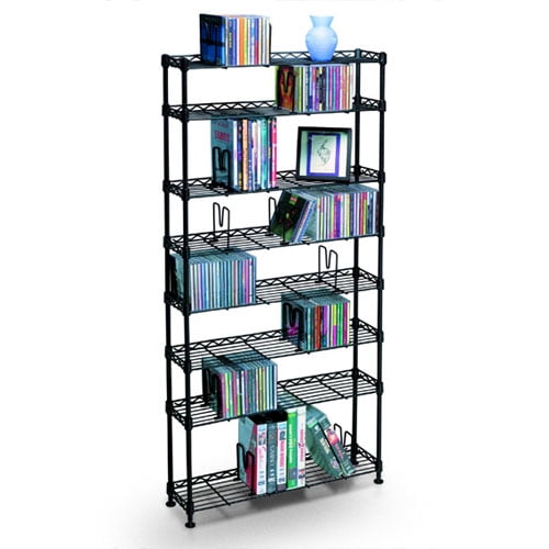 Atlantic 8-Shelf Multimedia Storage Unit