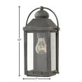 thumbnail image 2 of 1850DZ-LL Hinkley Lighting Anchorage - 1 Light Small Outdoor Wall Lantern in Traditional Style - 7 Inches Wide by 13 Inches High-Aged Zinc Finish-LED, 2 of 20
