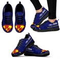 thumbnail image 1 of Blue Starry Sky Design Color Graffiti Lightweight Lace-up Shoes Pharmacy Teeth Sneakers Rx Summer Breathable Shoes, 1 of 5