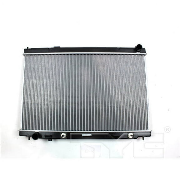 TYC 13012 for Infiniti M45 1-Row Plastic Aluminum Replacement Radiator Fits select: 2009-2010 INFINITI M35