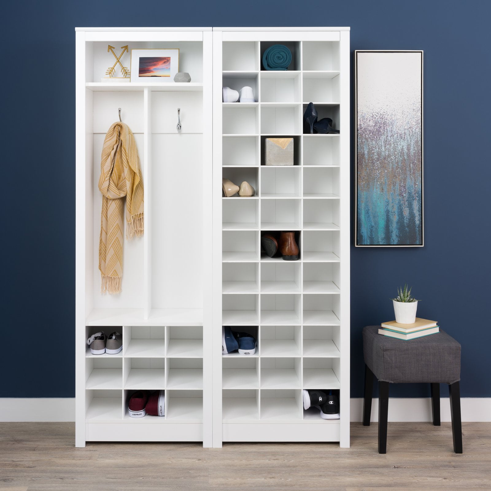 Space Saving Shoe Storage Cabinet Multiple Colors Com