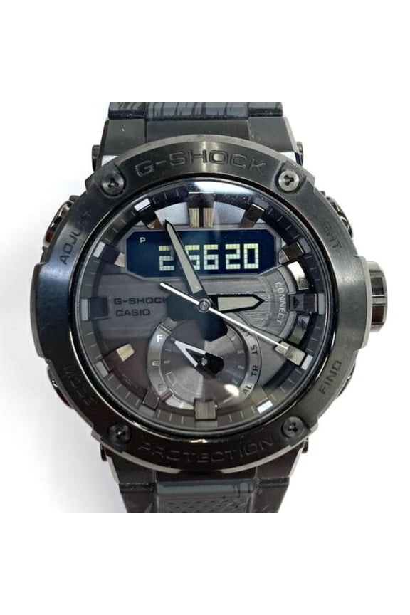 Pre-Owned CASIO G-SHOCK Watch GST-B200TJ-1AJR Chen Yingjie Tough Solar Mobile Link Black