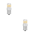 thumbnail image 2 of Riwesomey 2 piezas de luz de giro buena decoración instalación práctica dispositivo de iluminación lámpara de señal rendimiento estable bombilla de Luz amarilla 2piezas Riwesomey CBP448834, 2 of 6