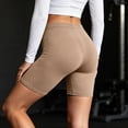 thumbnail image 4 of Diufon Yoga Shorts for Women Elastic High Waist Seamless Gym Shorts Casual Running Shorts for Under Dresses, 4 of 8