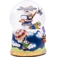 thumbnail image 1 of Helicopter Adventure Mouse Snow Globe Music Box,Sparkling Snow,Rotating Propellers,Musical,Hand-Painted, for Family, Friend, Collectors, Holiday Decor, 1 of 8