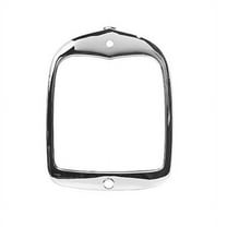 Stock Radiator Grille Shell, Chrome, Fits 1928-29 Ford Model A