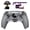 Clear & Gray, variant on eXtremeRate SPARK Back Paddles Kit