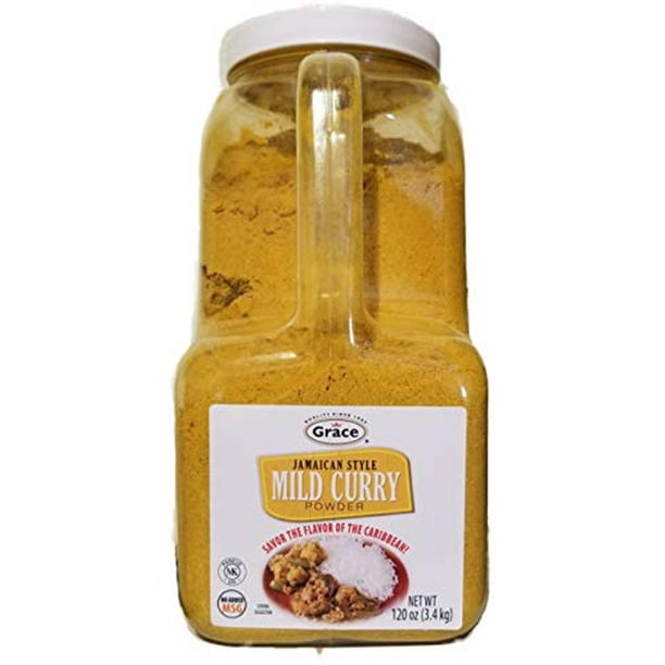 GRACE MILD CURRY POWDER JAMAICAN STYLE 7.5 LB