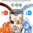 thumbnail image 4 of 1pc Truck Driver 30oz Tumbler with Straw & Handle - Insulated Stainless Steel Cup | Holiday Gift for Man Women (Christmas, Valentine's, Birthday), 4 of 7