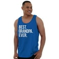 thumbnail image 4 of Best Grandpa Ever Grandfather Poppop Tank Top Sleeveless Tee Men Brisco Brands S, 4 of 6