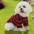 thumbnail image 5 of BallsFHK Dog Cotton Shirts for Small and Large Dogs Rugby Striped T-Shirts Soft Breathable Dog Shirt pet Clothes, 5 of 5