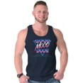 thumbnail image 3 of Good Mood Dude Chill Eighties Vibes Tank Top T Shirts Men Women Brisco Brands S, 3 of 6
