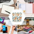 thumbnail image 6 of FORMRS 1-Subject Spiral Notebook 8" x 5" College Ruled 60 Refillable Sheet A5 Hard Cover, Flowers Pattern, 6 of 7