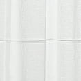 thumbnail image 2 of Martha Stewart Delicate Stripe Curtain Panel Pair, White, Pole Top, Sheer, Indoor, Adult, 2 Piece Set, 50" x 95", 2 of 5