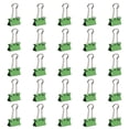 thumbnail image 6 of JAM Paper Binder Clips, Small, 3/4 inch (19 mm), Green, 10/Pack, 6 of 6