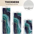 thumbnail image 4 of Blue Green Gold Marble Pattern Kitchen Rugs Sets Of 3,Kitchen Runner Rugs Non Skid Washable,Decorative Kitchen Floor Mats for Kitchen,Sink,Laundry,17"x30"+ 17"x47" + 17"x59", 4 of 6