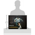thumbnail image 2 of Diego Maradona Poster Football Soccer Quote Art Print (24x18), 2 of 2