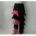 thumbnail image 3 of Long Jersey Tassel Fringe Salsa Ballroom Dance Pants Trousers for Ladies Pants, 3 of 4