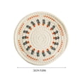 thumbnail image 3 of WHEANG Originally Designed Japanese Printed Heat Insulation Mat Round Mat Dinner Mat Creative Pot Mat Anti Slip Mat, 3 of 4