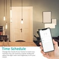 thumbnail image 5 of (6 pack) XODO Smart Light Bulb, Multicolor E12 LED Light Bulbs with App and Voice Control, 4-Pack, 5 of 11