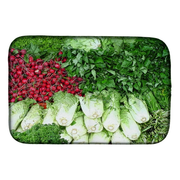 Salad by Gary Kwiatek Dish Drying Mat