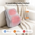 thumbnail image 3 of Neck and Back Massager with Heat, Shiatsu Deep-Kneading Massager for Chairs, Car, Gift for Women & Men, 3 of 9