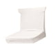 thumbnail image 5 of Lavable Cambiable De Punto Grueso Elástico Corto Respaldo Silla Funda Comedor Silla Asiento Cubierta Para Blanco BLESIY Silla de comedor Fundas elásticas, 5 of 5