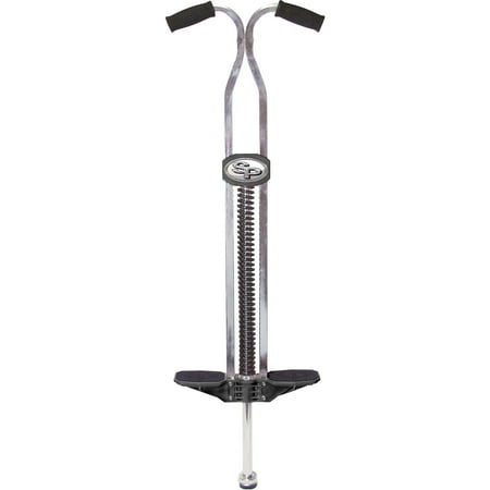 Flybar Super Pogo Pogo Stick for Kids and Adults 14 Years & up Heavy Duty for Weights 120-210 lb. Silver
