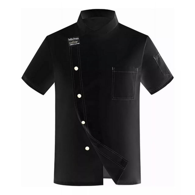 Manga Corta Uniforme Chef Cocina Gastronomia Moda