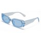 thumbnail image 1 of Gafas de sol rectangulares para mujer, gafas de sol de moda retro, protección, gafas vintage con marco cuadrado estrecho, 1 of 5