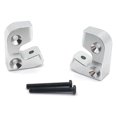 thumbnail image 2 of Ruiboury 2 Pieces RC Car Main Beam Fixing Parts Model Vehicles Beams Mount Automotive Toy Modified Accessory Spare Parts Silver, 2 of 6