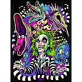 thumbnail image 3 of Tim Button beetlejuice AB diamond painting set Halloween ghost Michael Keaton movie mosaic cross stitch DIY wall decoration gift, 3 of 5