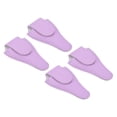 thumbnail image 1 of Unique Bargains 4.5'x2.6' PU Leather Embroidery Scissors Sheath Protective Cover, Purple 4 Pack, 1 of 7
