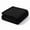 Black, variant on Superior Kacey Ribbed Fluffy Fleece Blanket, Full Queen Size, Navy Blue