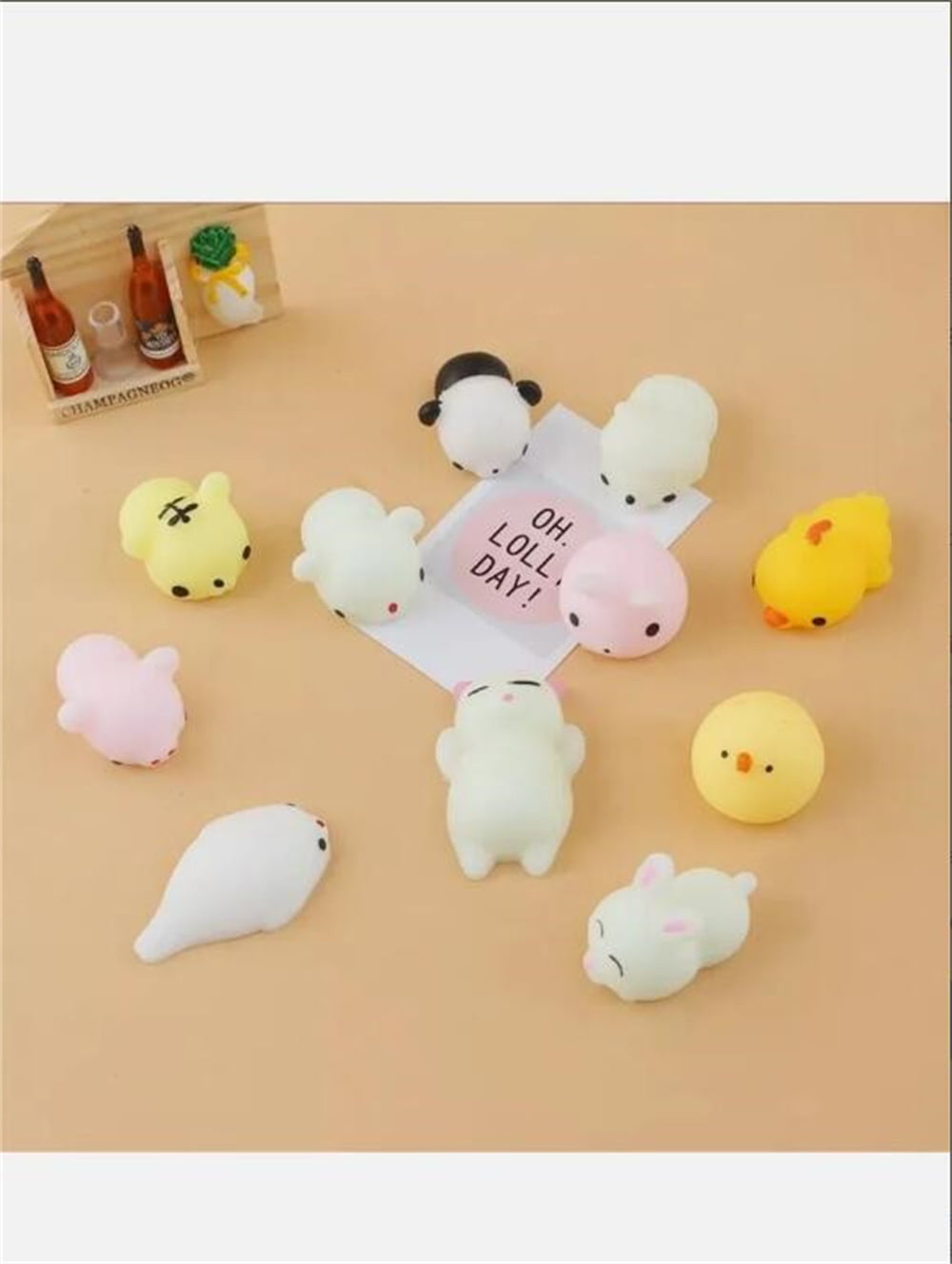 Mochi Squishies: Cute toys, anti-stress gifts for kids! 60-10