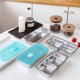 thumbnail image 5 of Envases for refrigerios de acero inoxidable con doble compartimento, cajas de almacenamiento de alimentos for condimentos con tapas, 5 of 8